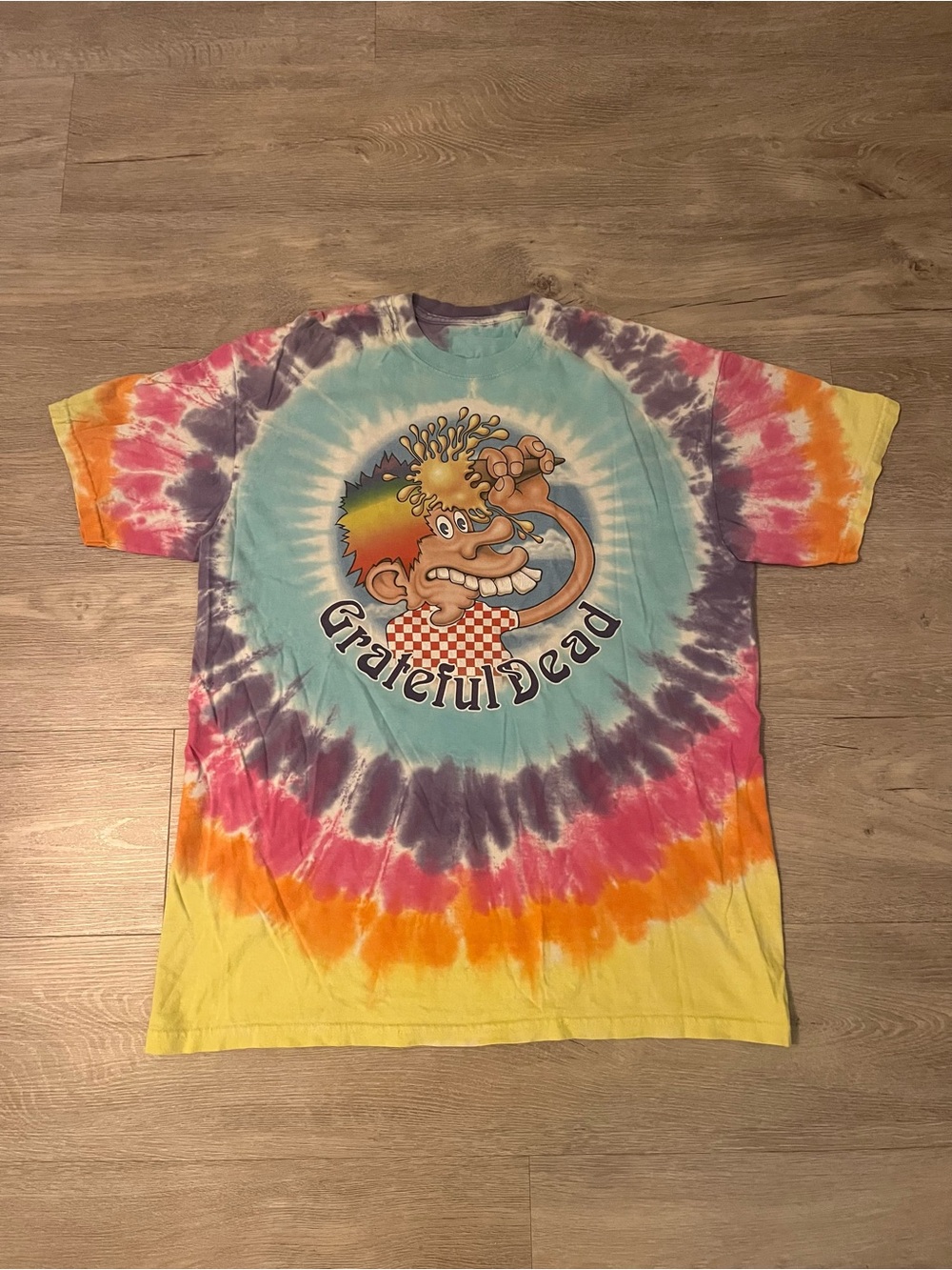 Grateful Dead vintage tie dye icecream shirt